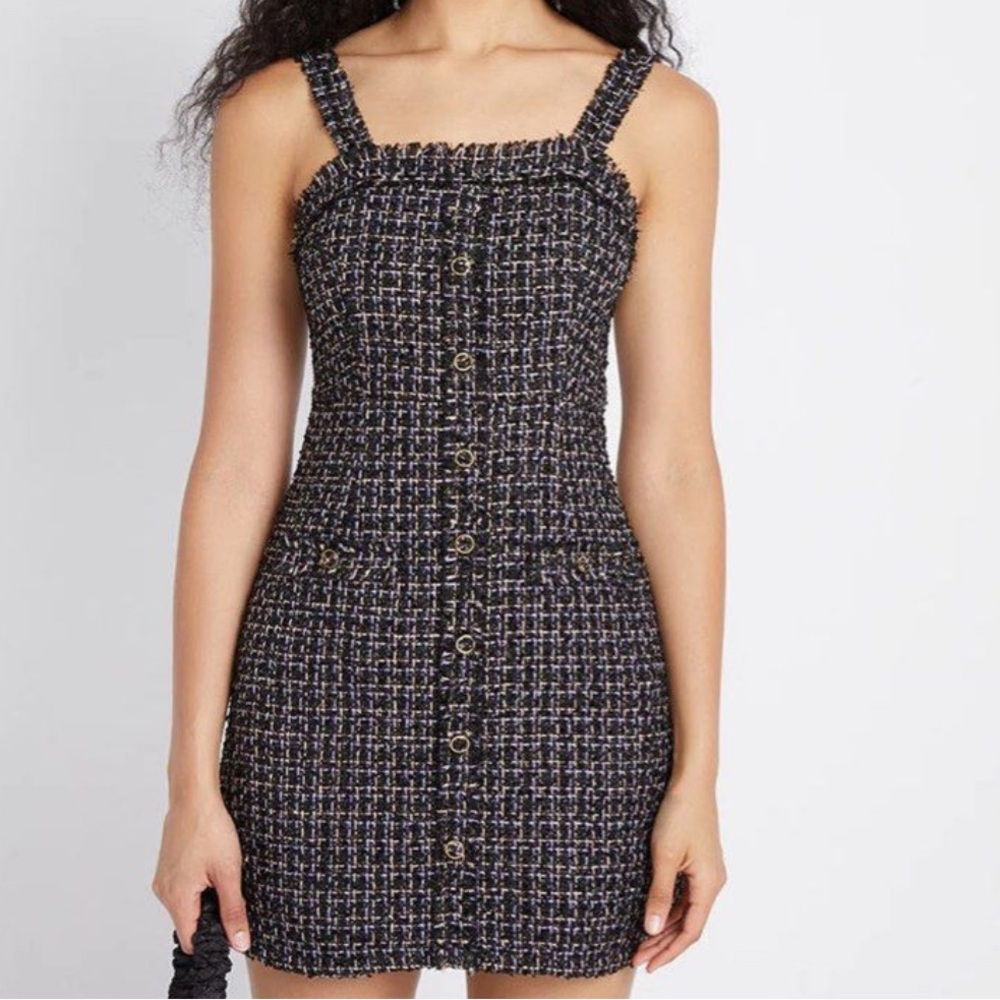 Urban Revivo Tweed Dress